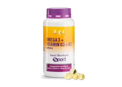 Sanct Bernhard Sport Omega-3 Vitamin D3 K2 Capsules
