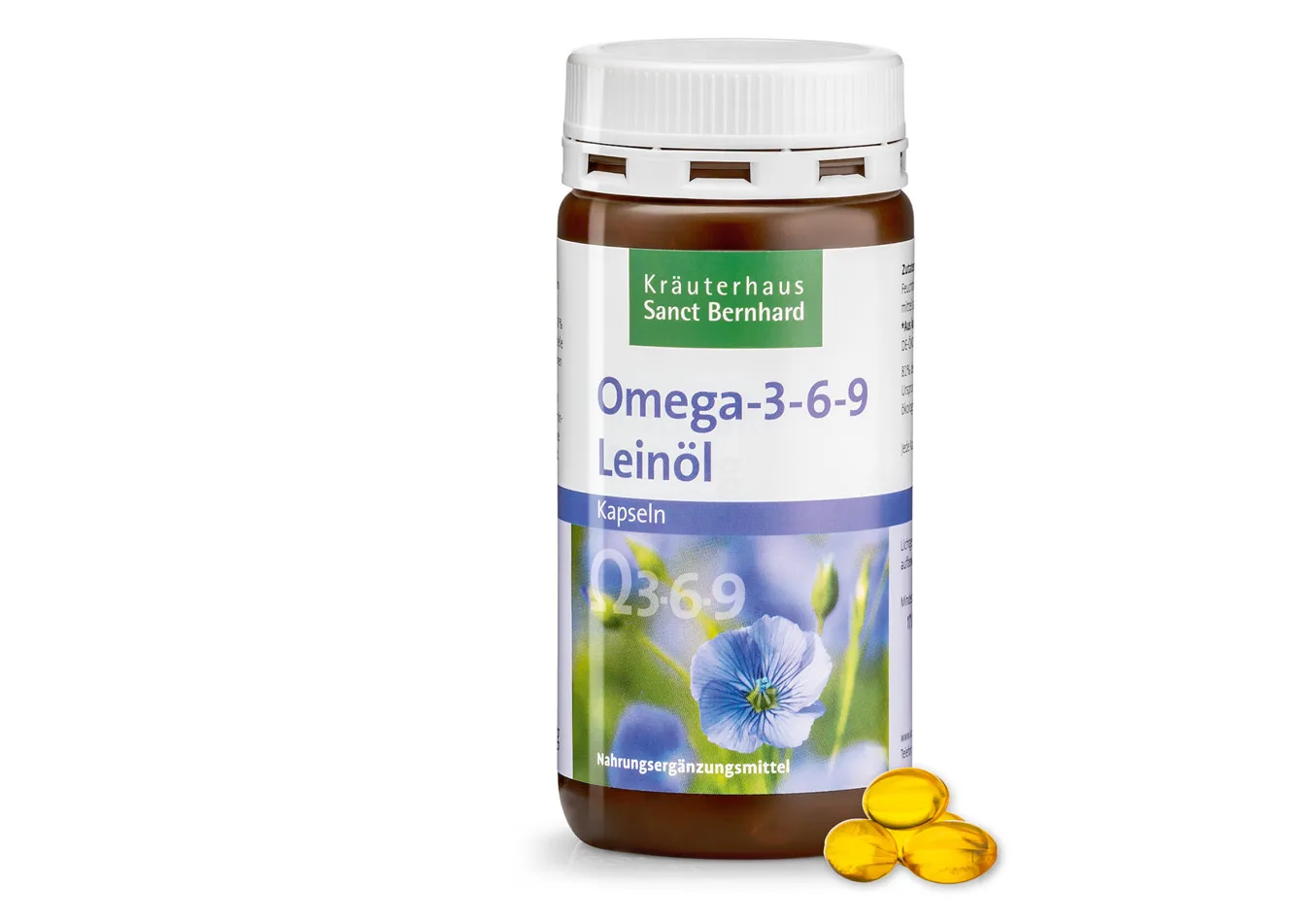 Omega-3-6-9 亚麻籽油胶囊